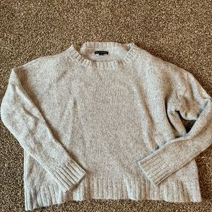 Womens large American Eagle gray sparkle sweater